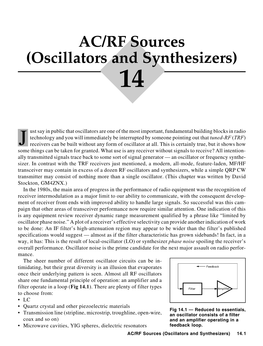 AC/RF Sources (Oscillators and Synthesizers) 14