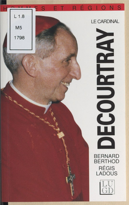 Le Cardinal Decourtray Récents Ouvrages De B