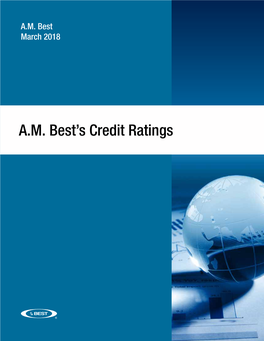 A.M. Best's Credit Ratings