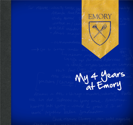 My 4 Years at Emory