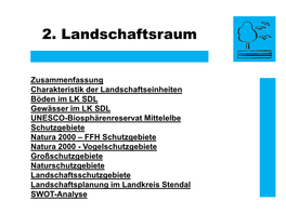 2. Landschaftsraum