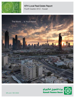 KFH Local Real Estate Report Fourth Quarter 2012 - Kuwait Fourth Quarter 2012 - Kuwait