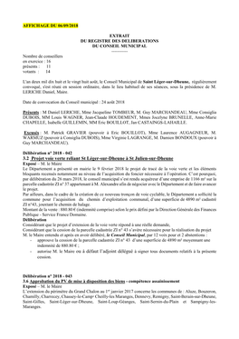 Conseil Du 28 Août 2018