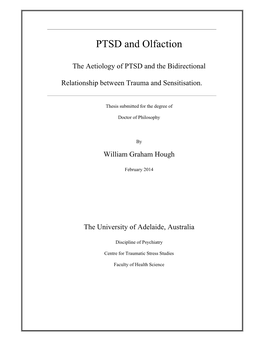 PTSD and Olfaction