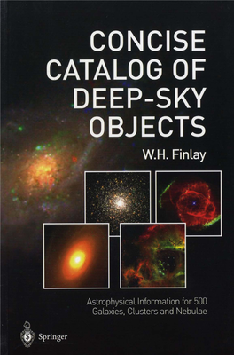 Finlay W.H. Concise Catalog of Deep-Sky Objects (Springer, 2003