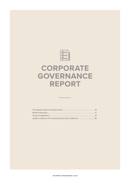 Boozt AB Corporate Governance Report 2020