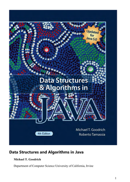 Data Structures and Algorithms in Java