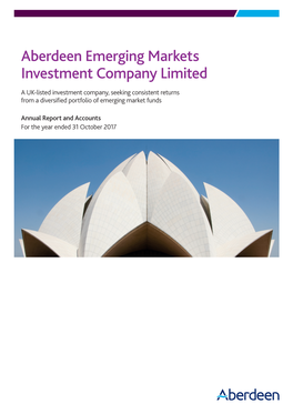 Aberdeen Emerging Markets Investment Company Limited