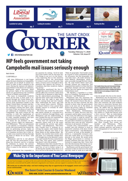 MP Feels Government Not Taking Campobello Mail Issues Seriously Enough