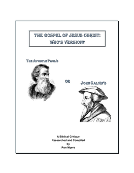 The Gospel of Jesus Christ