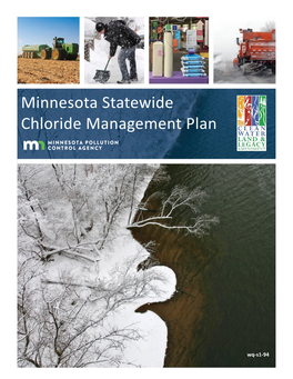 Statewide Chloride Management Plan