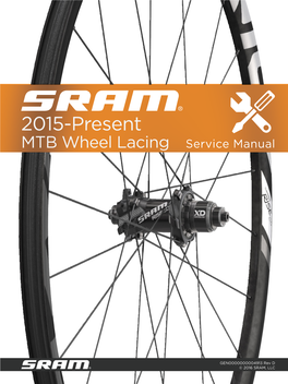 2015-Present MTB Wheel Lacing Service Manual