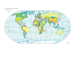 Political Map of the World, April 2006