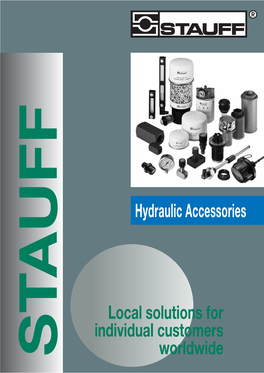 Hydraulic Accessories Local Solutions for Individual