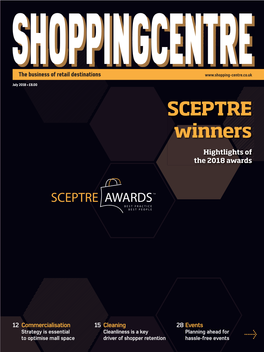 July 2018 • £8.00 SCEPTRE Winners
