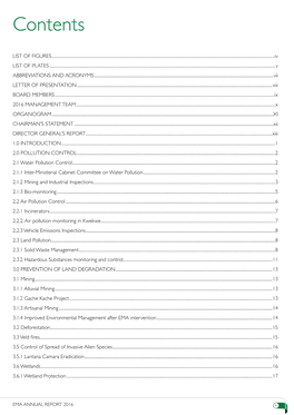 EMA ANNUAL REPORT 2016 I 3.6.2 Wetland Ecological Assessments