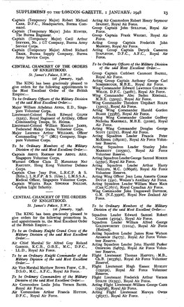 SUPPLEMENT 50 THE-L0NDON- -GAZETTE, I JANUARY^-1948