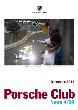 News 4/14 Porsche Club News 4/14