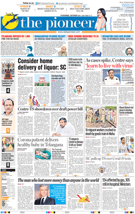 Consider Home Delivery of Liquor: SC