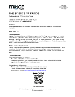 The Science of Fringe Exploring: Fossilization