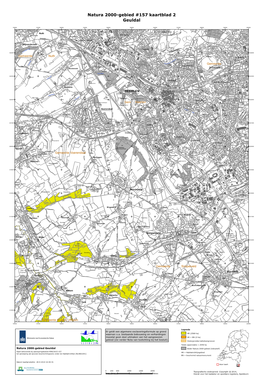 Natura 2000-Gebied #157 Kaartblad 2 Geuldal