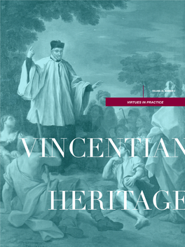 VINCENTIAN HERITAGE in This Issue VOLUME 35, NUMBER 2
