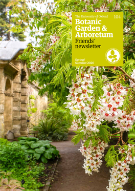 University of Oxford Botanic Garden Newsletter Number