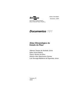 Atlas Climatológico Do Estado Do Piauí.P65