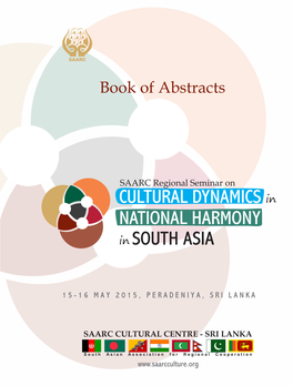 Cultural Dynamics in National Harmony in South Asia