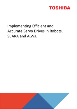 Implementing Efficient and Accurate Servo Drives in Robots, SCARA and Agvs