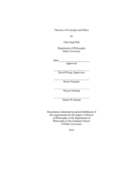 Duke University Dissertation Template