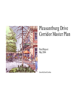 Pleasantburg Drive Corridor Master Plan