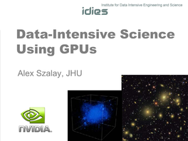 Data-Intensive Science Using Gpus