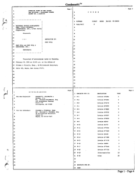 Deposition of Gary Null, Febuary 15, 2001