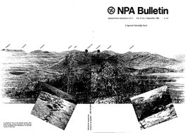 NPA Bulletin National Parks Association A.C.T