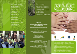 Inclusion Support Program Brochure