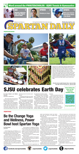 Spartan Daily, April 23, 2014