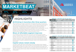 India-Mumbai-Residential Q3 2019