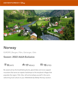 NORWAY Europe | Bergen, Flåm, Geiranger, Oslo