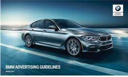 Bmw Advertising Guidelines General Requirements