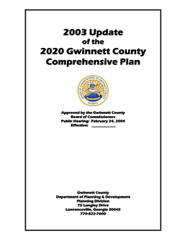 2020 Comprehensive Plan