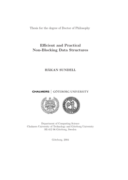 Efficient and Practical Non-Blocking Data Structures