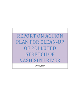 Report on Action Plan for Clean-Up of Polluted Stretch of Vashishti River