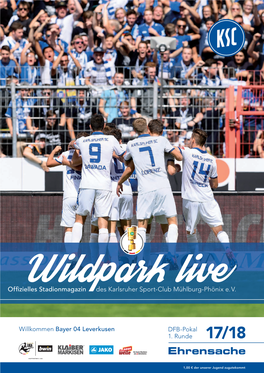 Wildpark Live 05 Offizielles Stadionmagazin Des Karlsruher Sport-Club Mühlburg-Phönix E