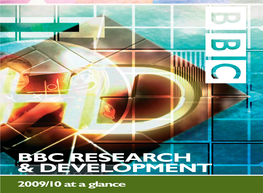 BBC R&D Annual Review