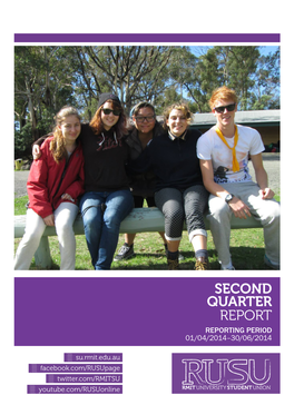 Second Quarter Report Reporting Period 01/04/2014–30/06/2014