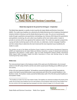 1 Sudan Media and Elections Consortium