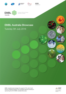 EMBL Australia Showcase 2016 Handbook