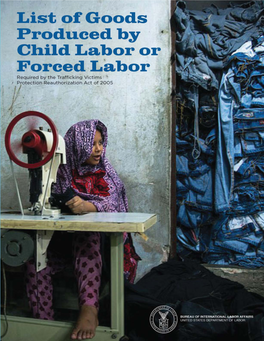 List of Goods Produced by Child Labor Or Forced Labor B