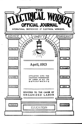 The Electrical Worker Official Journal of the International Brotherhood of Electrical Workers